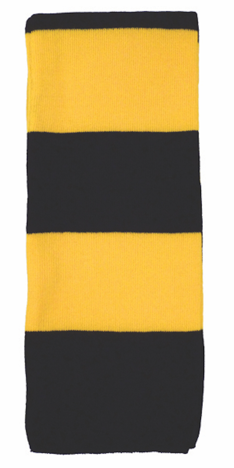 Striped Acrylic Scarf 15