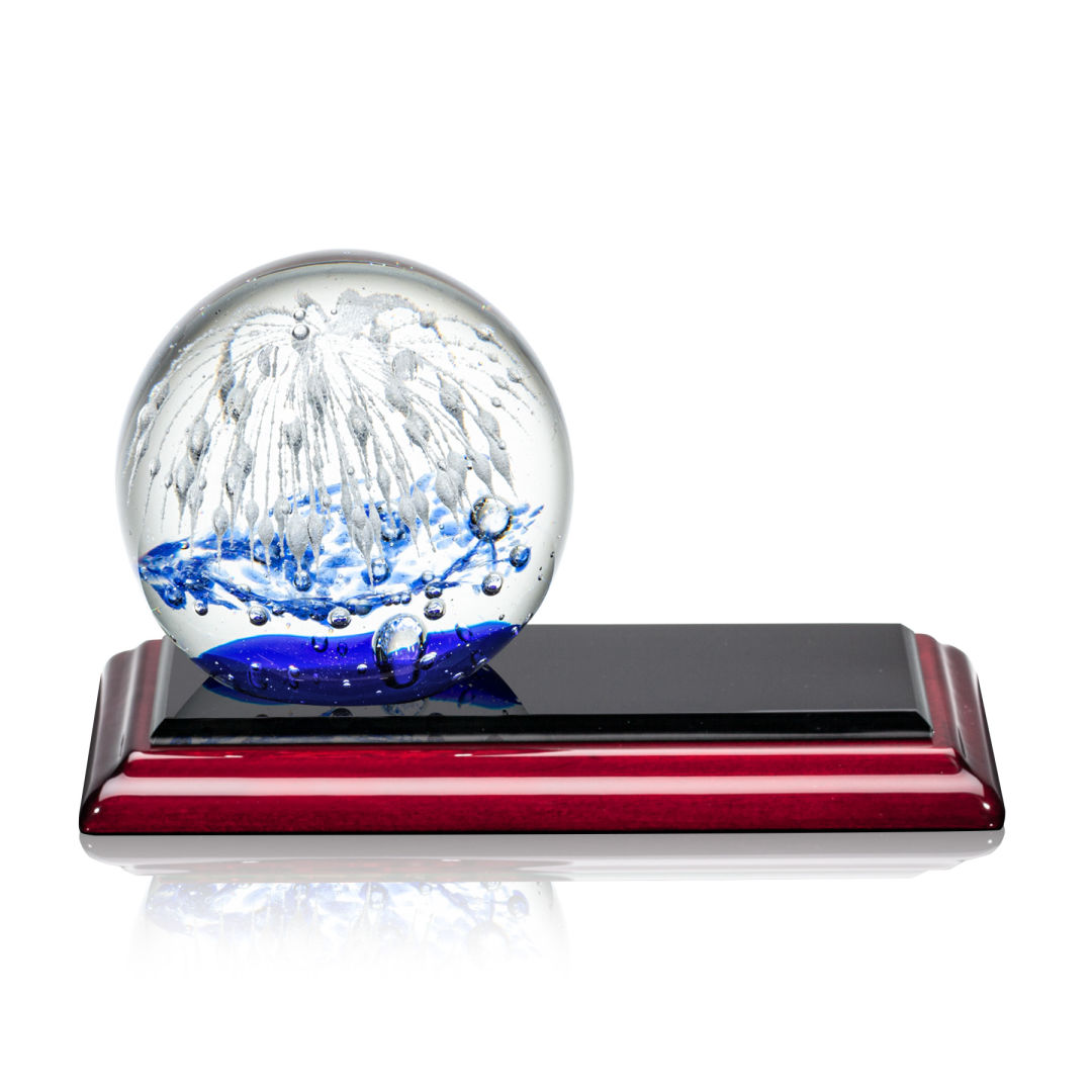 Starburst Award on Rosewood Base 4