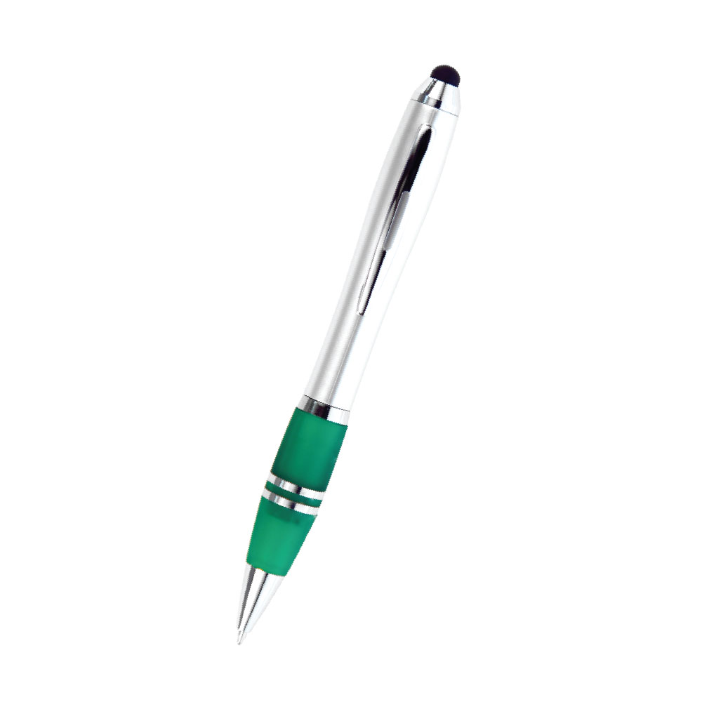 Blitz Silver Twist Action Stylus Ballpoint Pen 7