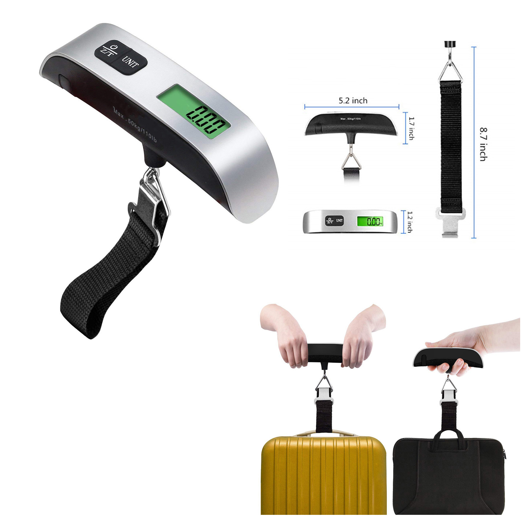 Travel Luggage Electronic Scale(110lbs) 1