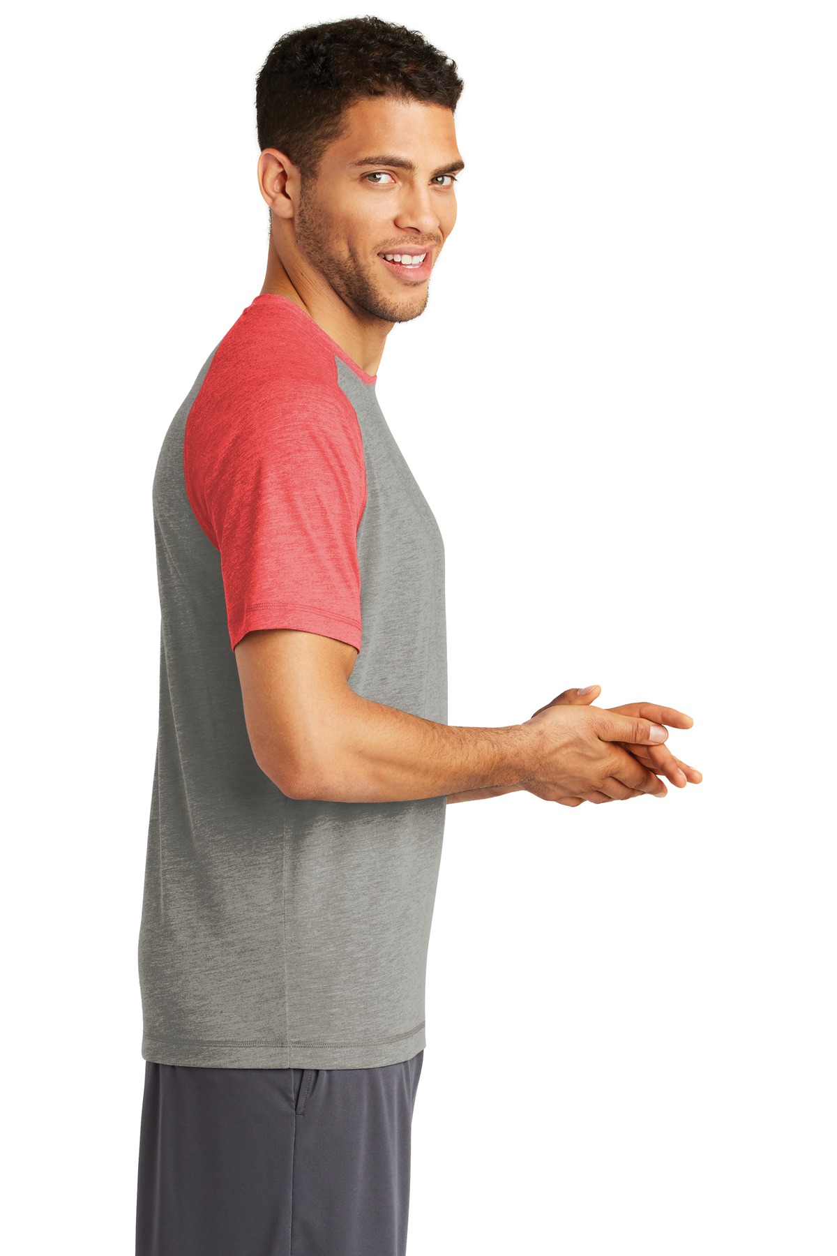 Sport-Tek® PosiCharge Tri-Blend Wicking Raglan Tee 70