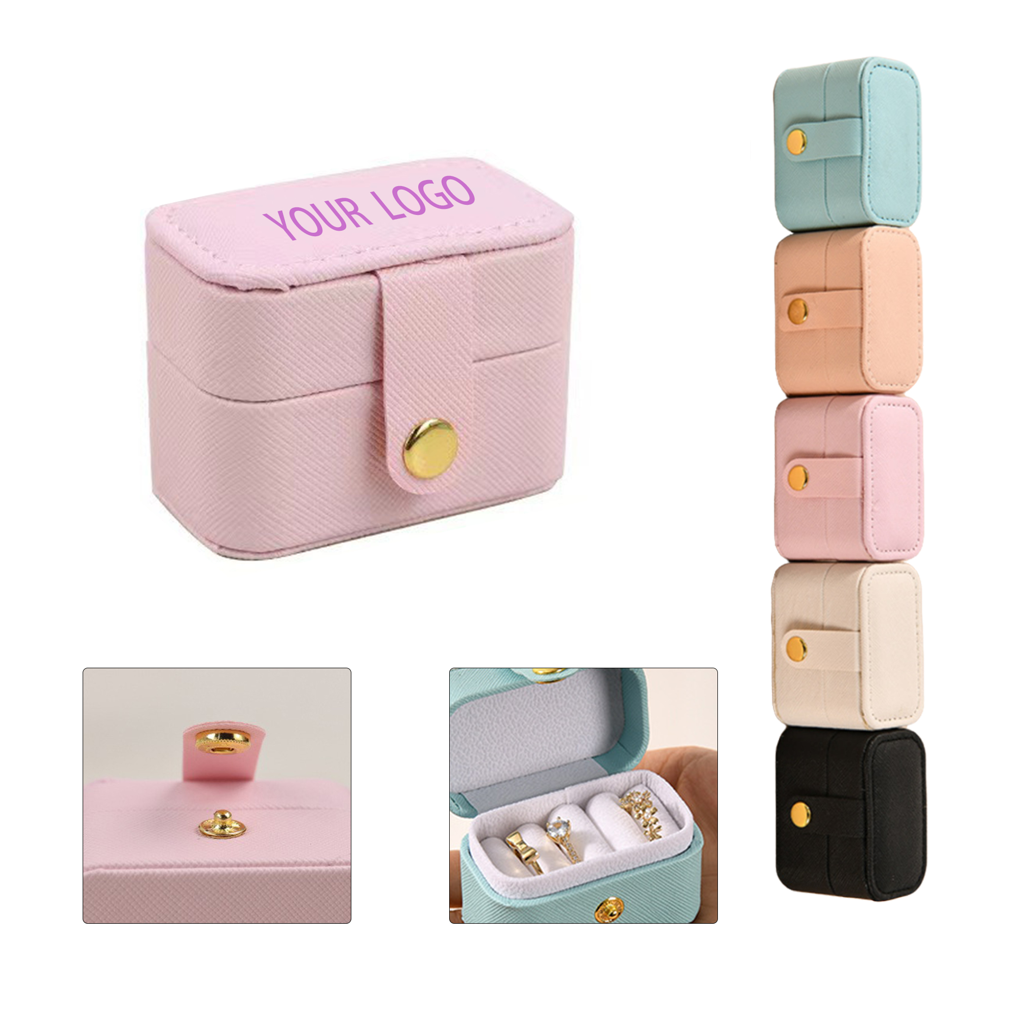 MOQ:20pcs Travel Jewelry Organizer 3