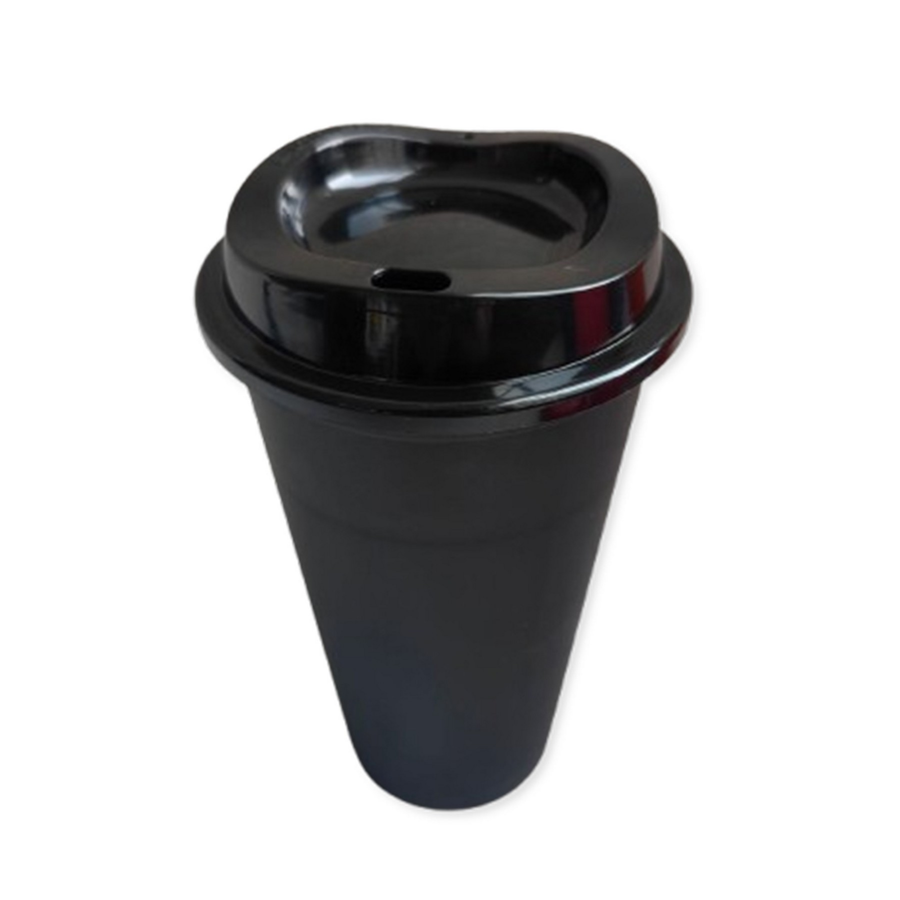 Reusable Coffee Cups with Lids 16 oz Plastic Tumblers 12