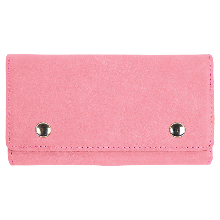 Pink Leatherette Card & Dice Set 2