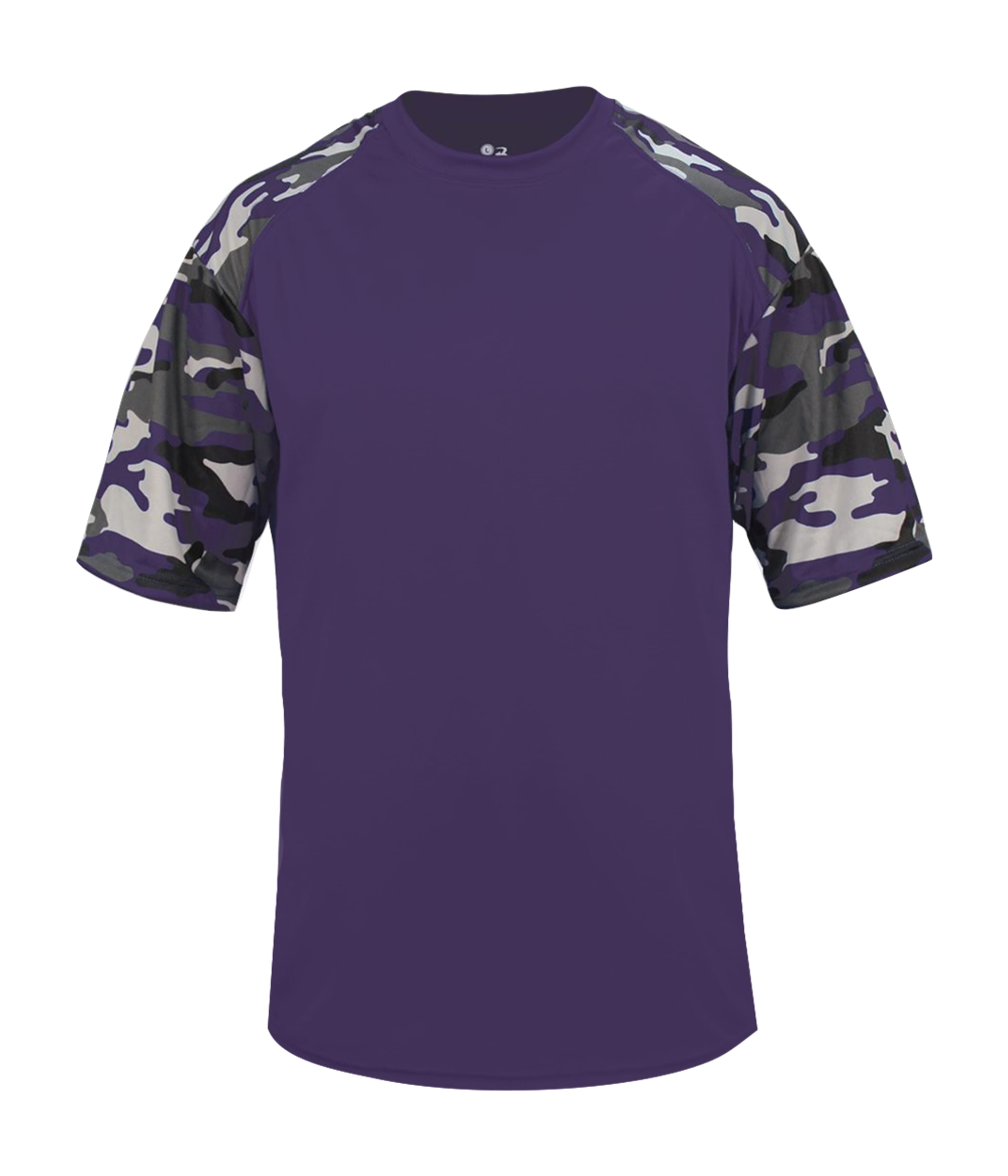 YOUTH CAMO SPORT TEE 15