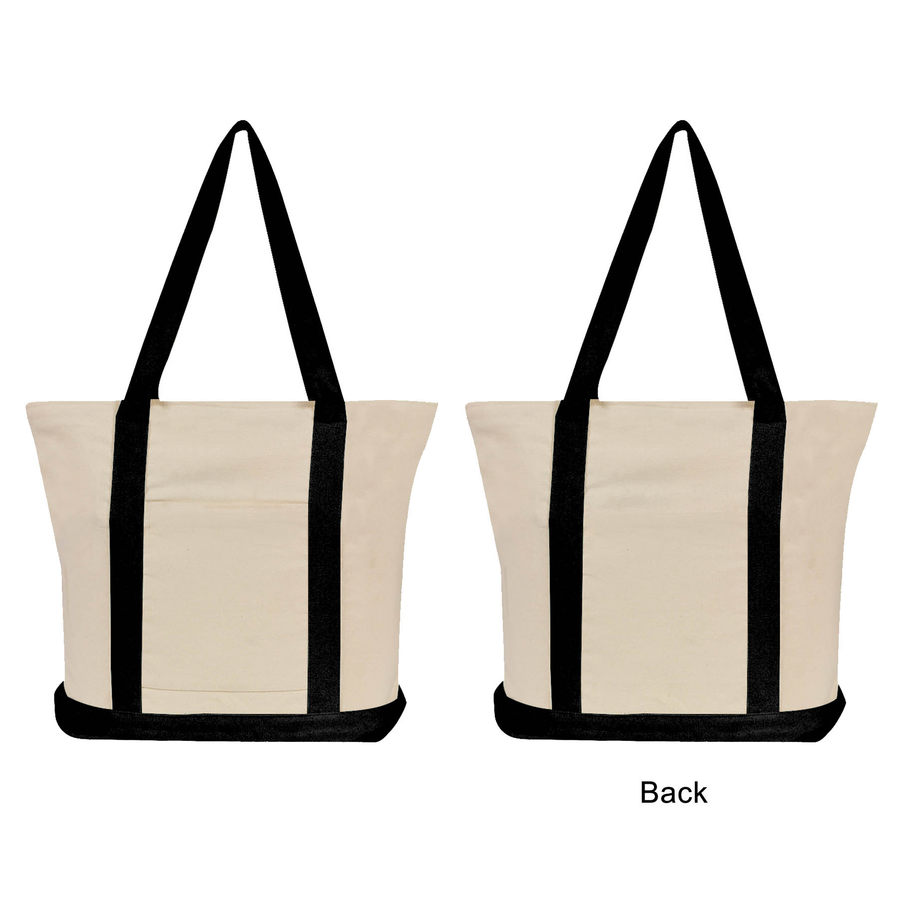 12 oz. Heavy Duty Cotton Canvas Boat Tote Bag 5