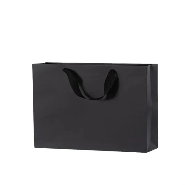 Large Black Paper Gift Bags with Handles 2