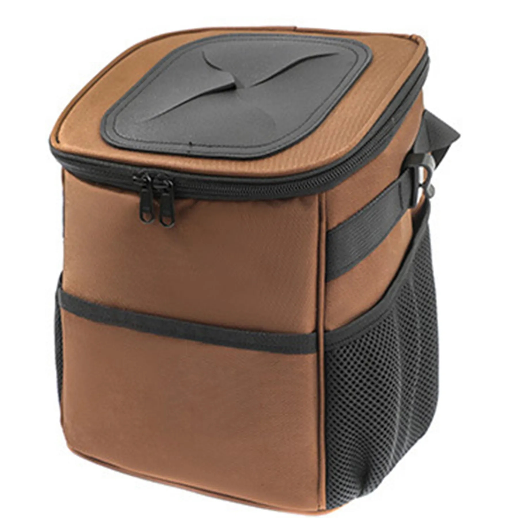 Car Trash Can with Lid 1