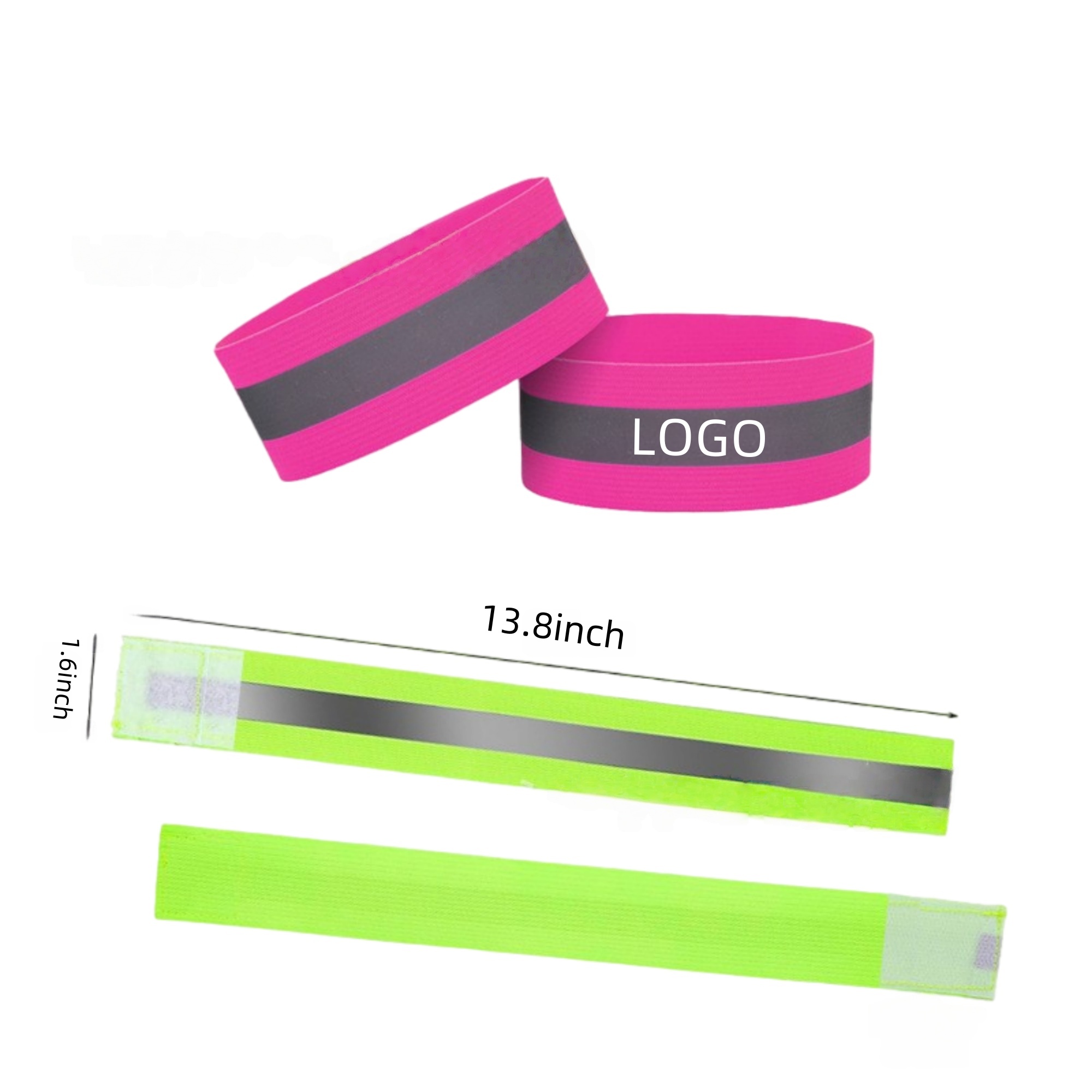 High Visibility Safety Reflector Armband 2