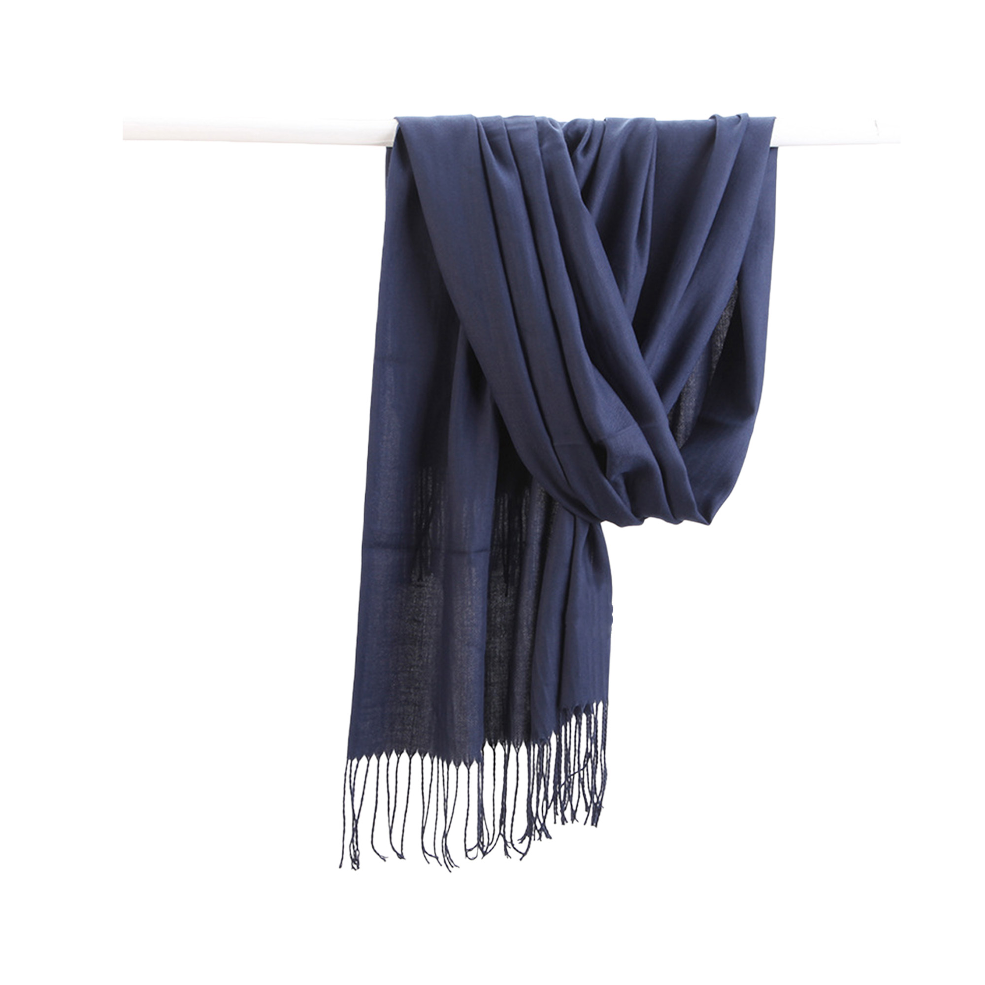 Custom Logo Multi-Color Fringed Scarf 5