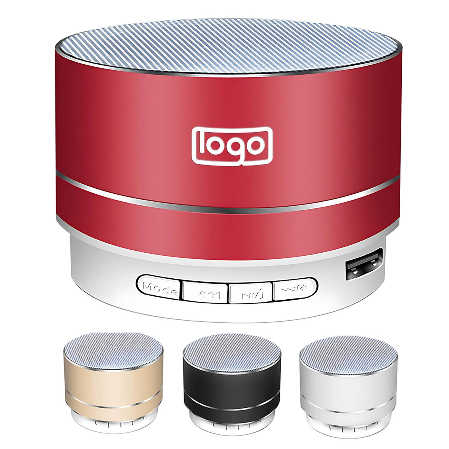 Compact Metal Wireless Bluetooth Speaker 4