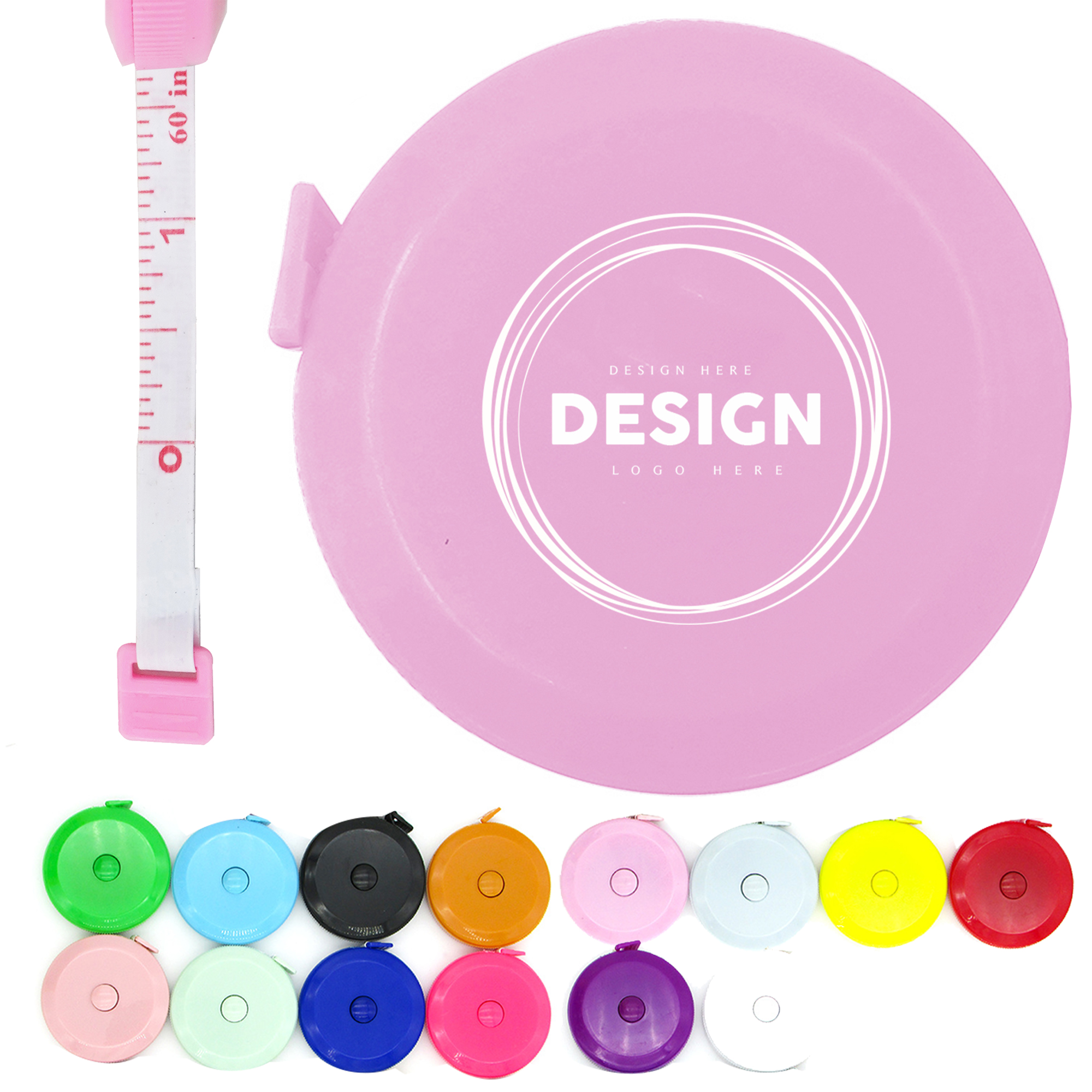 5' Mini Round Tape Measure 3