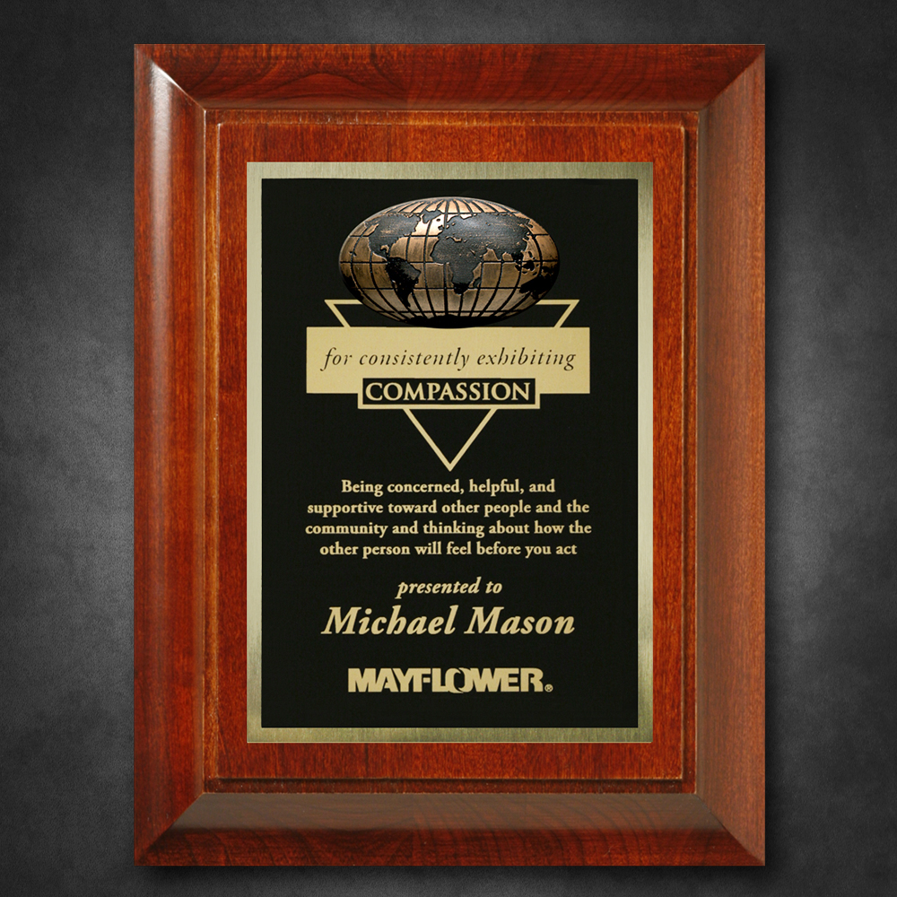 Americana Raised Panel Plaque 5