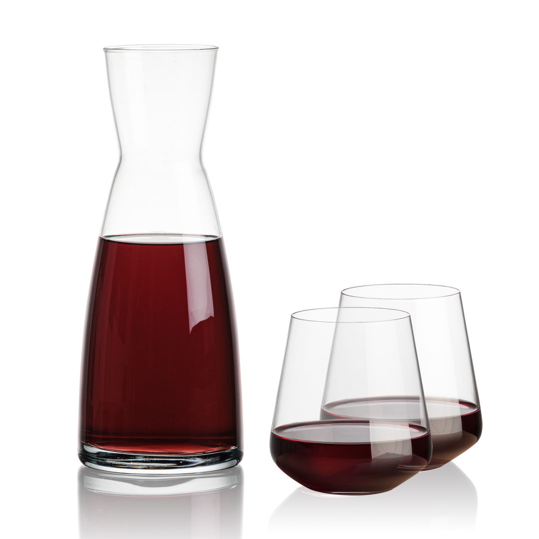 Winchester Carafe & Cannes Stemless 6