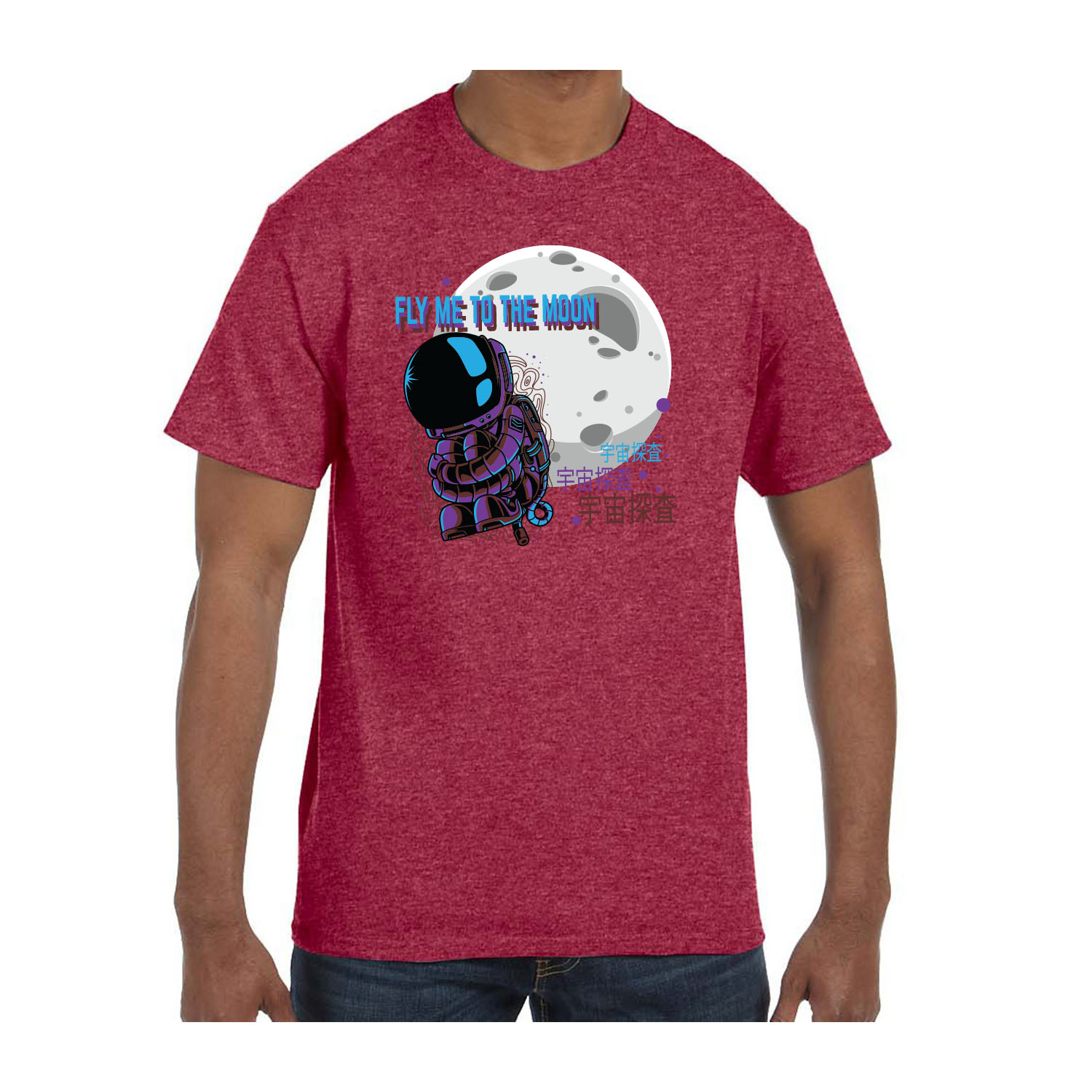 Gildan™ 5.3 oz Cotton Pre-Shrunk T-Shirt (Full Color Imprint) 63