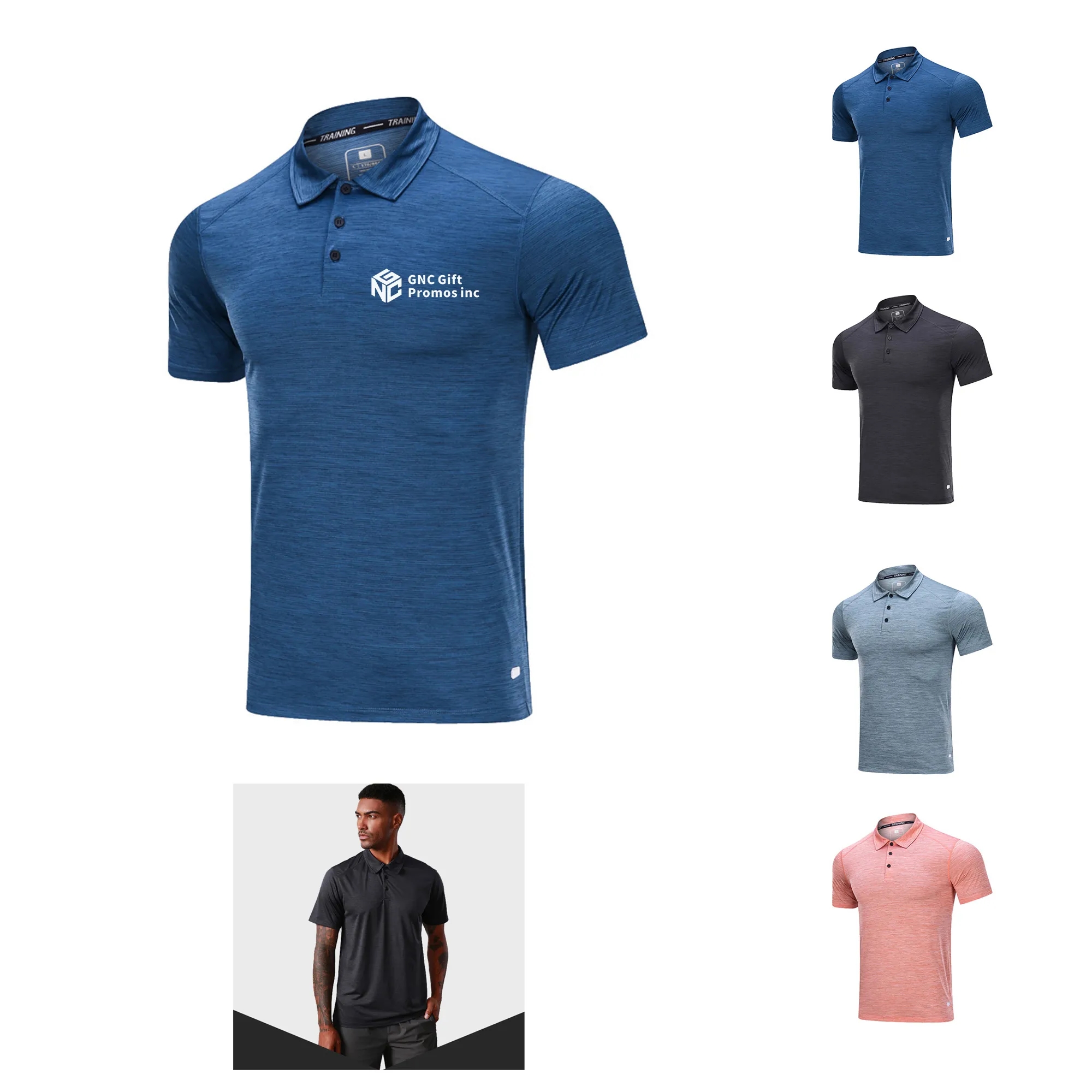 Sports Loose Quick Drying Polo Shirt 4