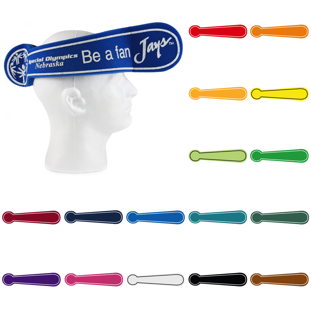 Baseball Bat Foam Hat 7