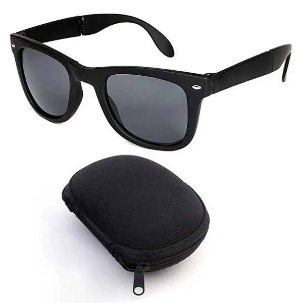 Compact Foldable Sunglasses With Case 1