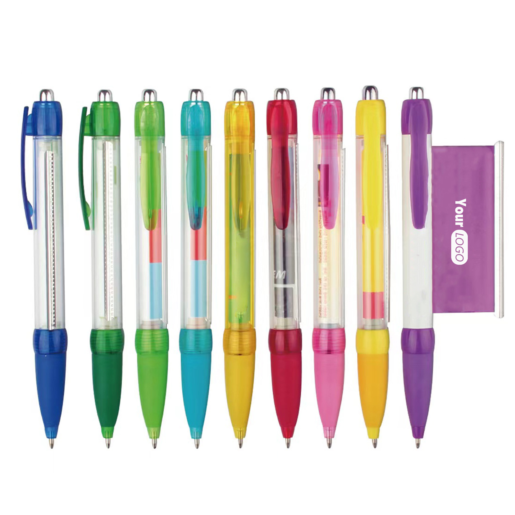 ABS  Scroll Paper Ballpoint Pens 4