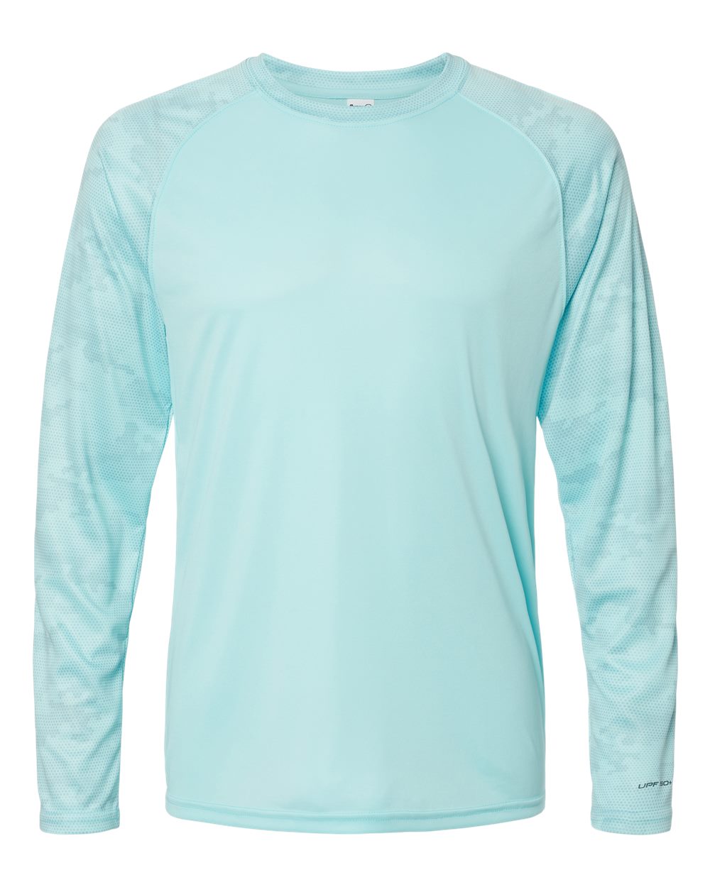 Unisex Cayman Performance Camo Colorblocked Long Sleeve T-Shirt - 216 57