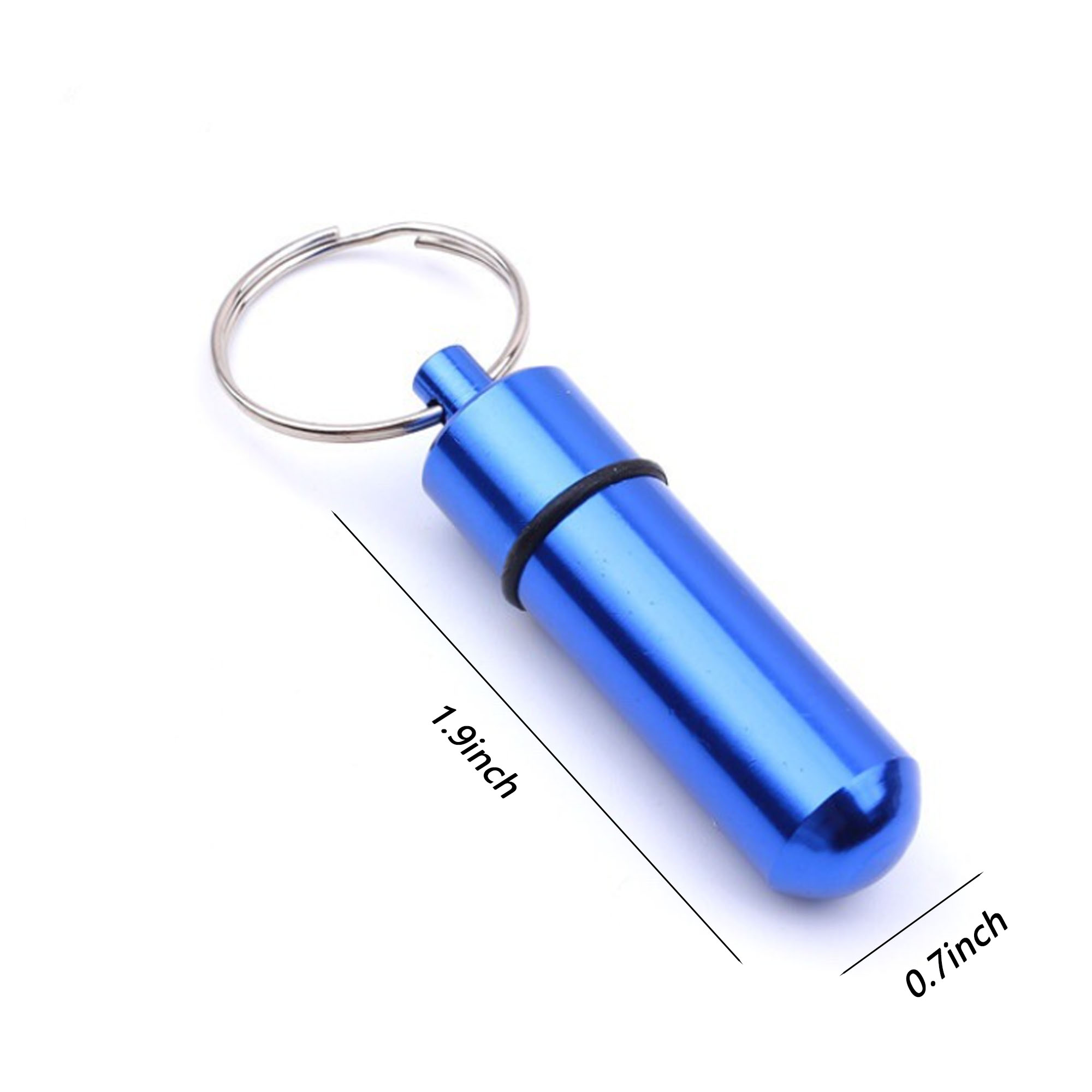 Customizable Urgent Medicine Bottle With Keychain 1
