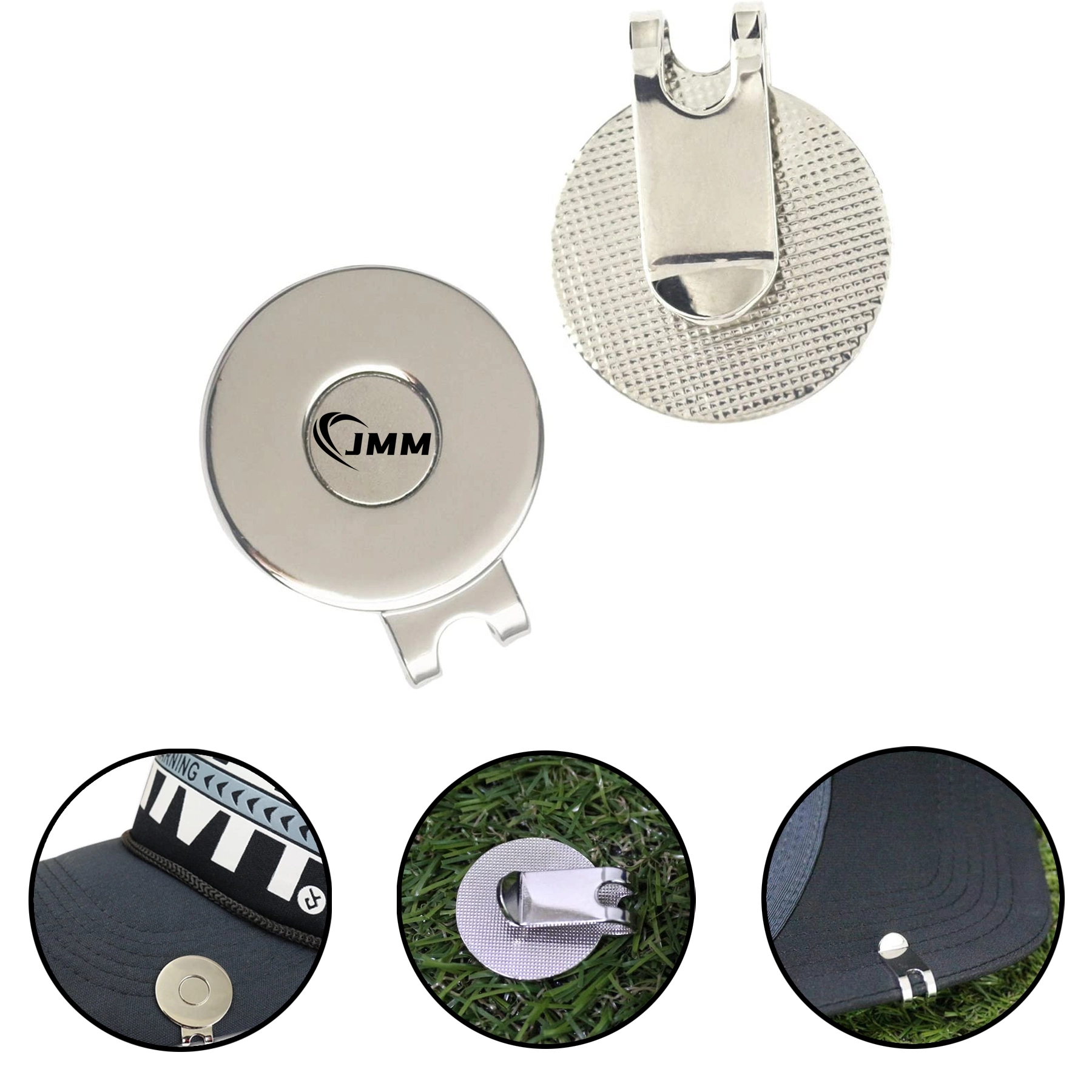 Magnetic Metal Hat Clip 2