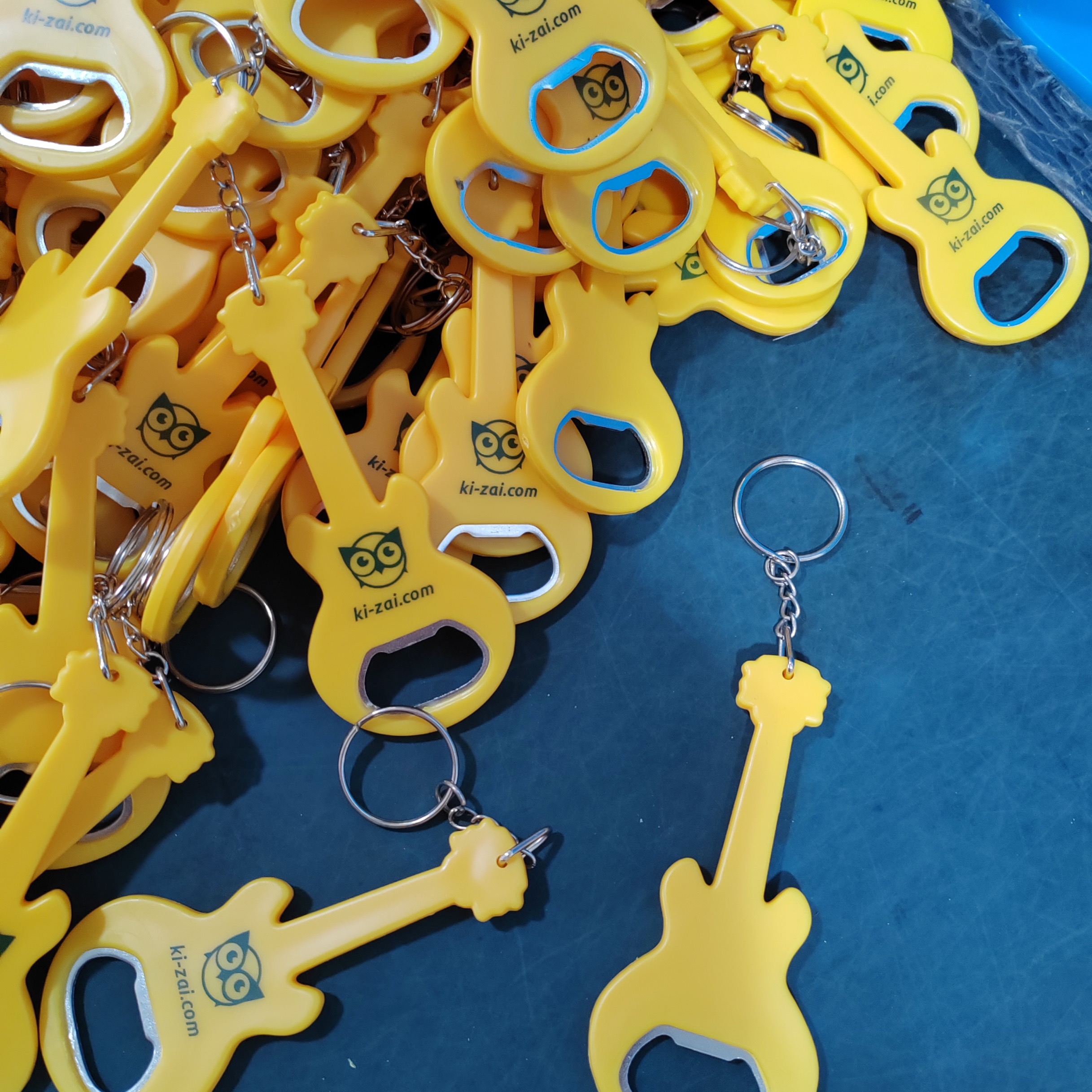 Guitar Keychain with Bottle Opener 2