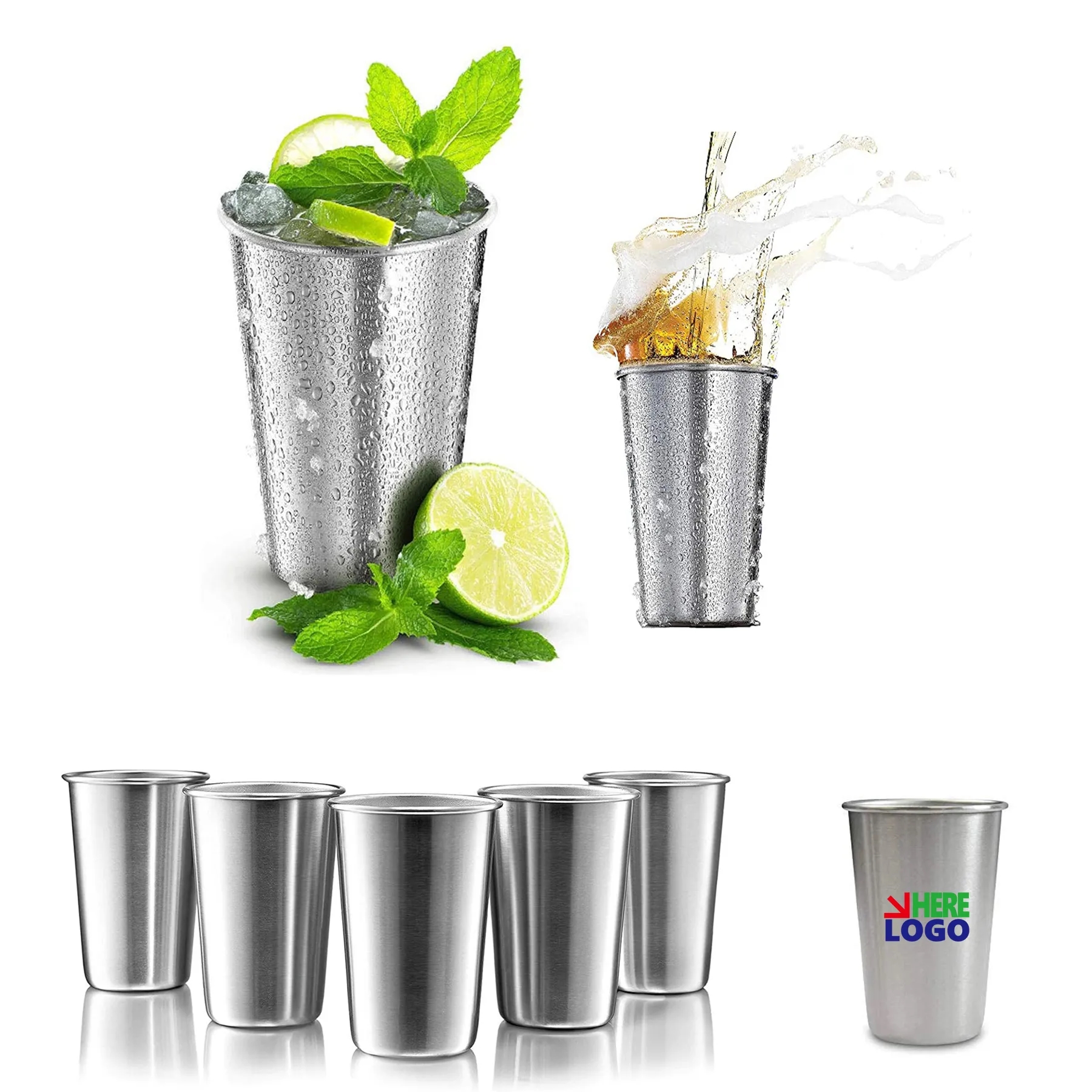 MOQ50 Stainless Steel Cups 5
