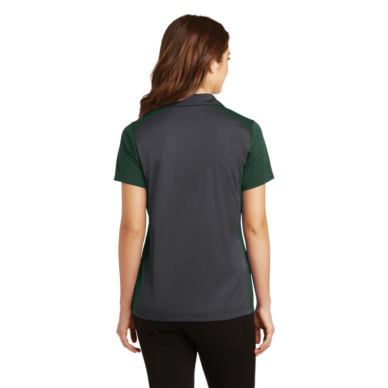 Sport-Tek Women's Colorblock Micropique Sport-Wick Polo. 47