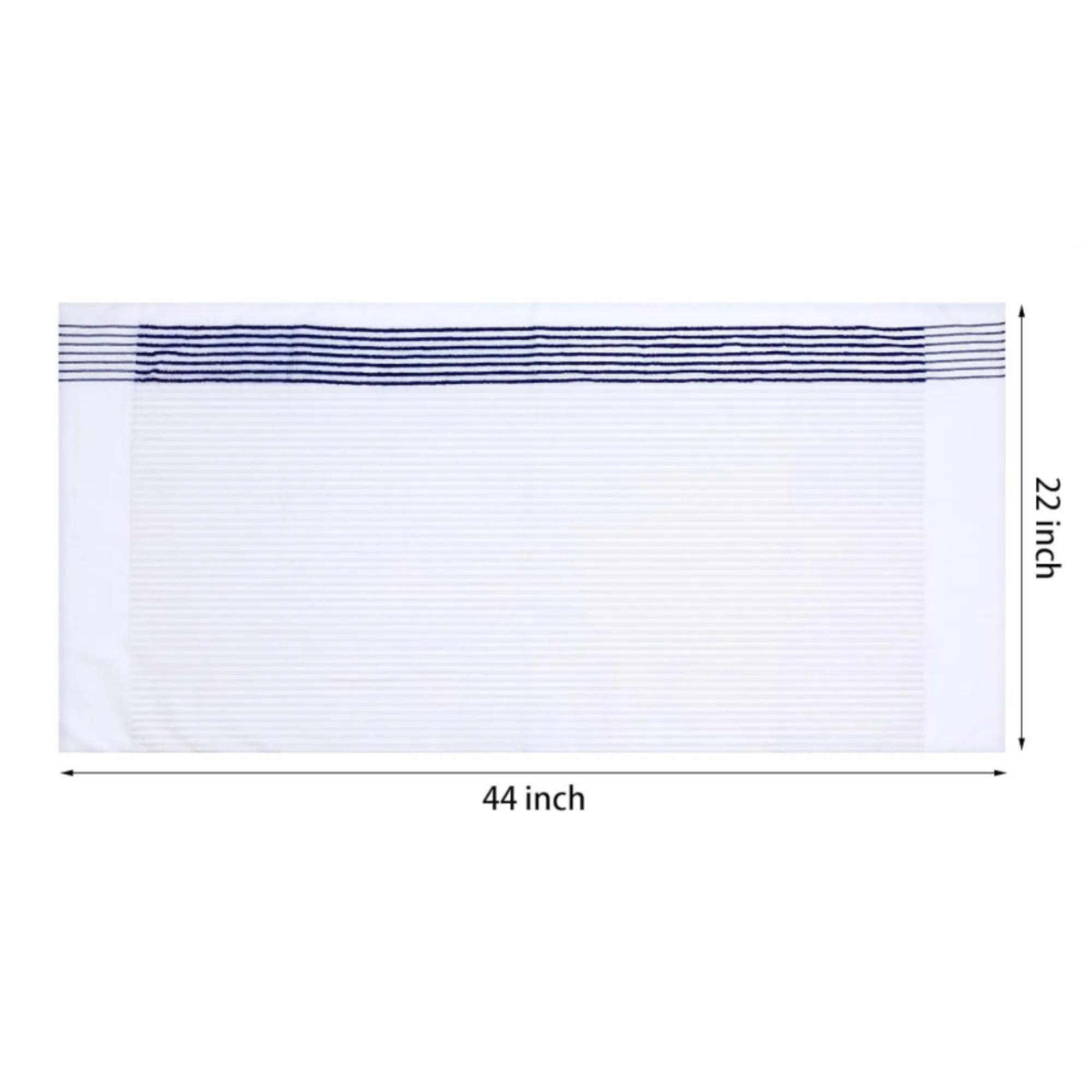 Soft Cotton Striped Custom Embroidery Golf Towels 4