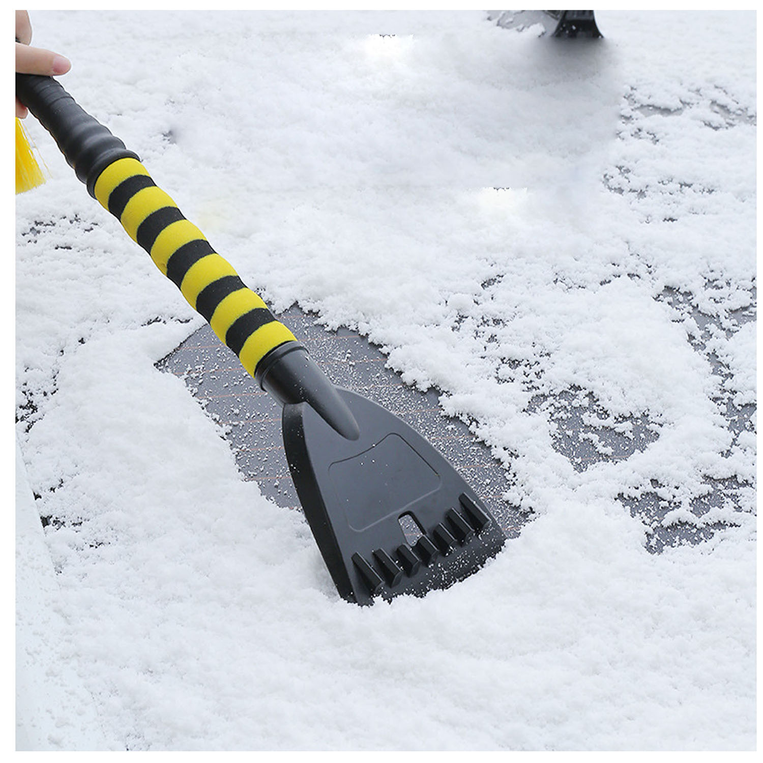 Snow Brush with Foam Grip for Comfortable Winter Use 5