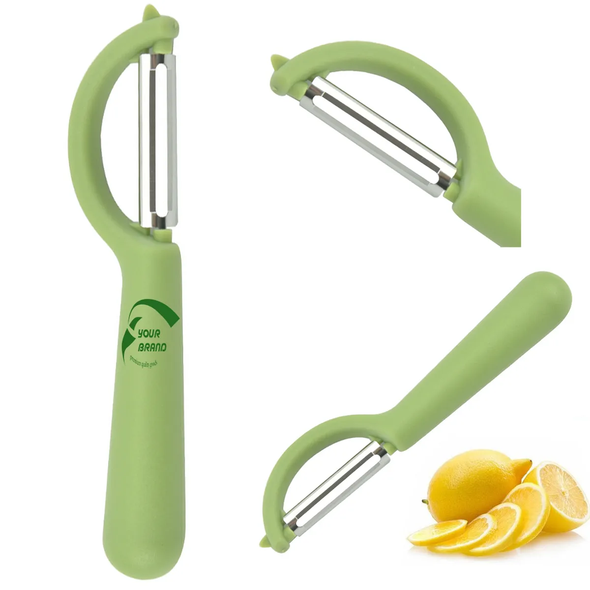 Silky Rotating Thickened Stainless Steel Vegetable Peeler 2