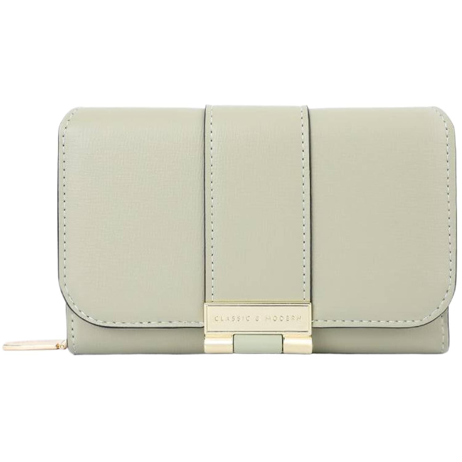 PU Leather Trifold Women Wallet 14