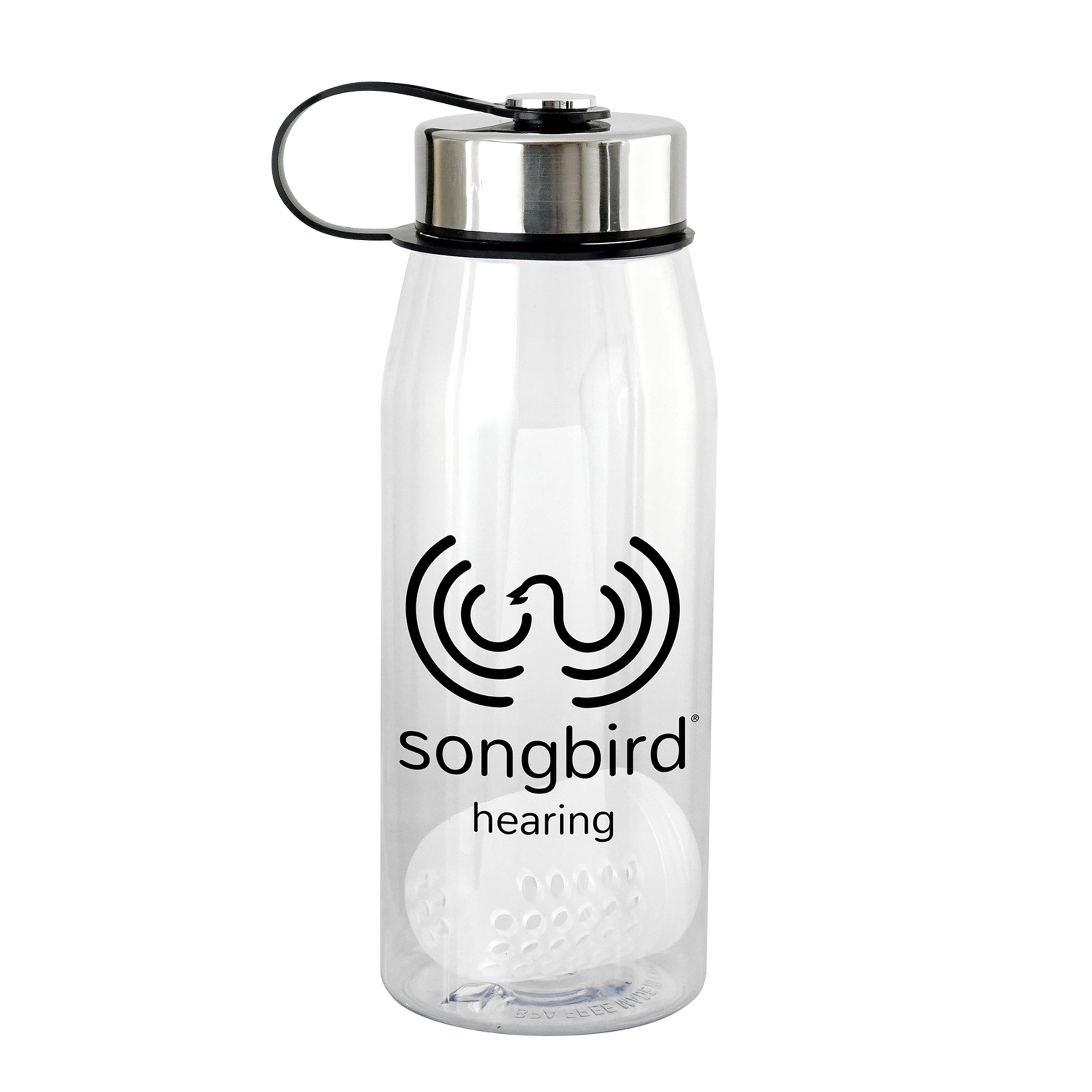 Metal Lanyard Lid 32 oz. Bottle with Floating Infuser, custom water bottle with logo imprint 5