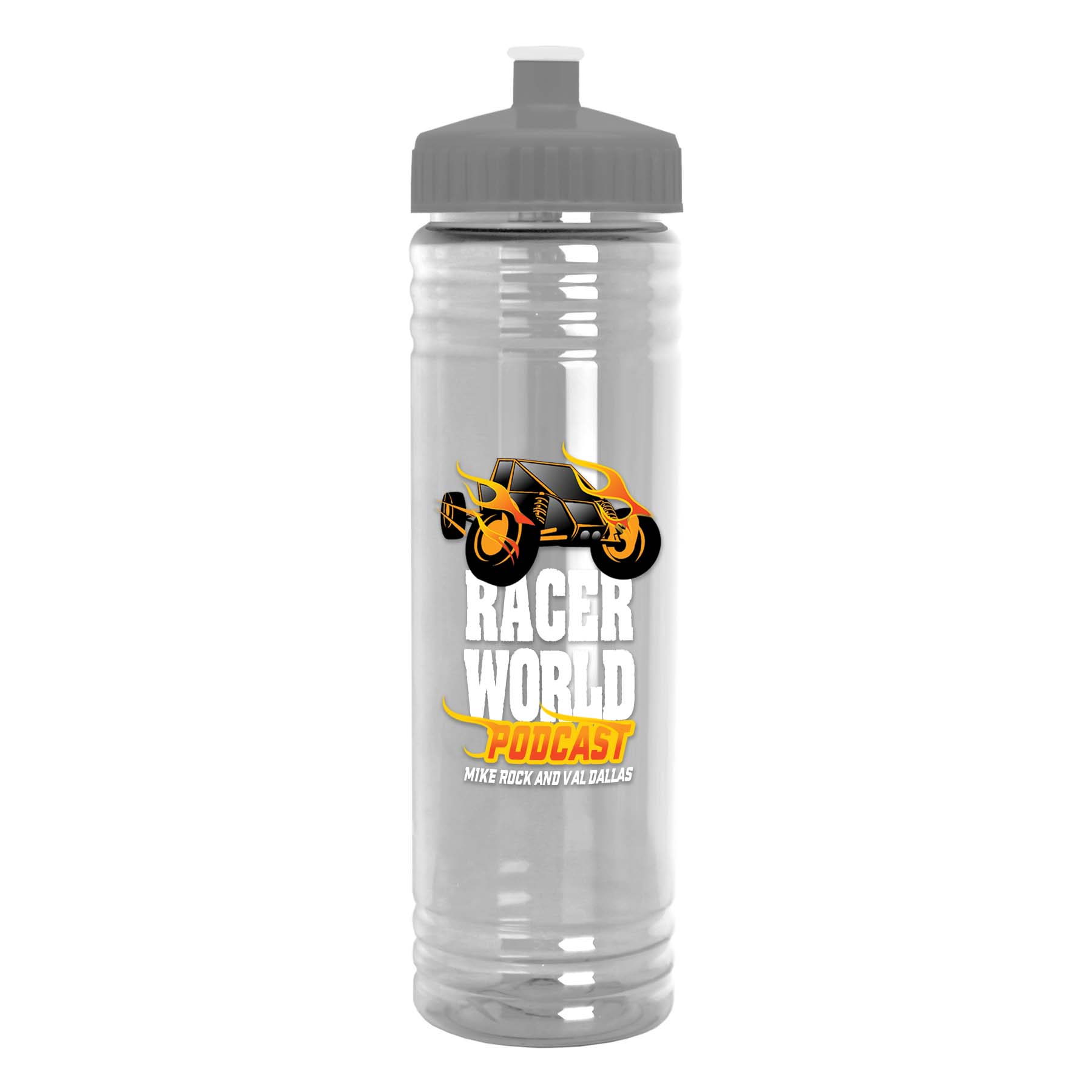 24 oz. Slim Fit Water Bottle with Push-Pull - Digital 7