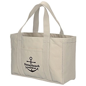Small 18 oz. Cotton Utility Tote, custom tote bag with logo imprint 5