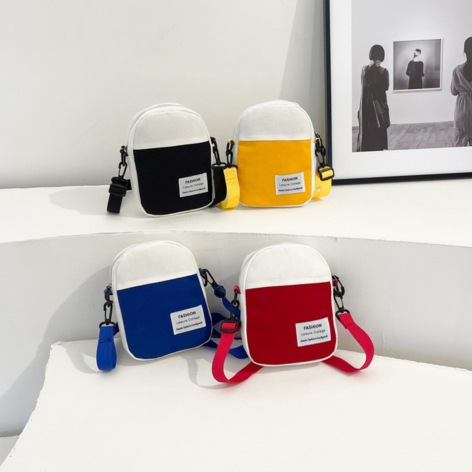 Fashionable Casual Small Diagonal Crossbody Bag 11