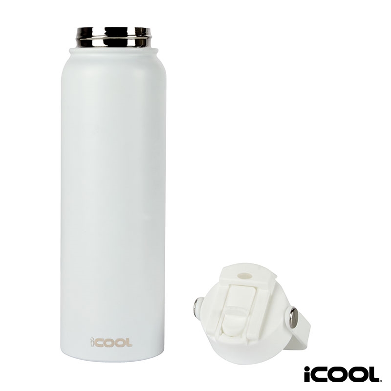 iCOOL® Glenwood 35 oz. Double Wall, Recycled Stainless Steel Water Bottle 26