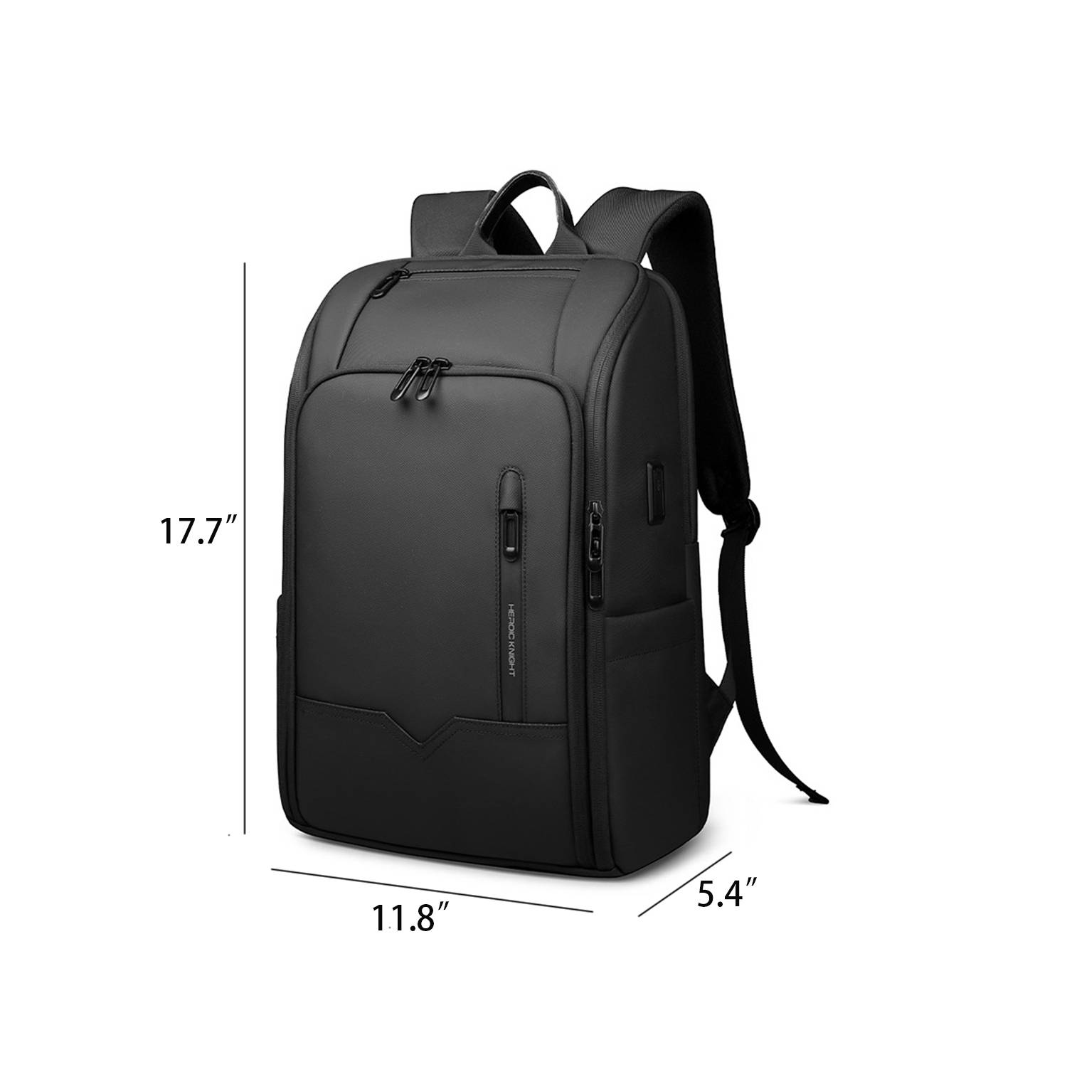 Large Travel Oxford Laptop Backpack w/ USB Port 7