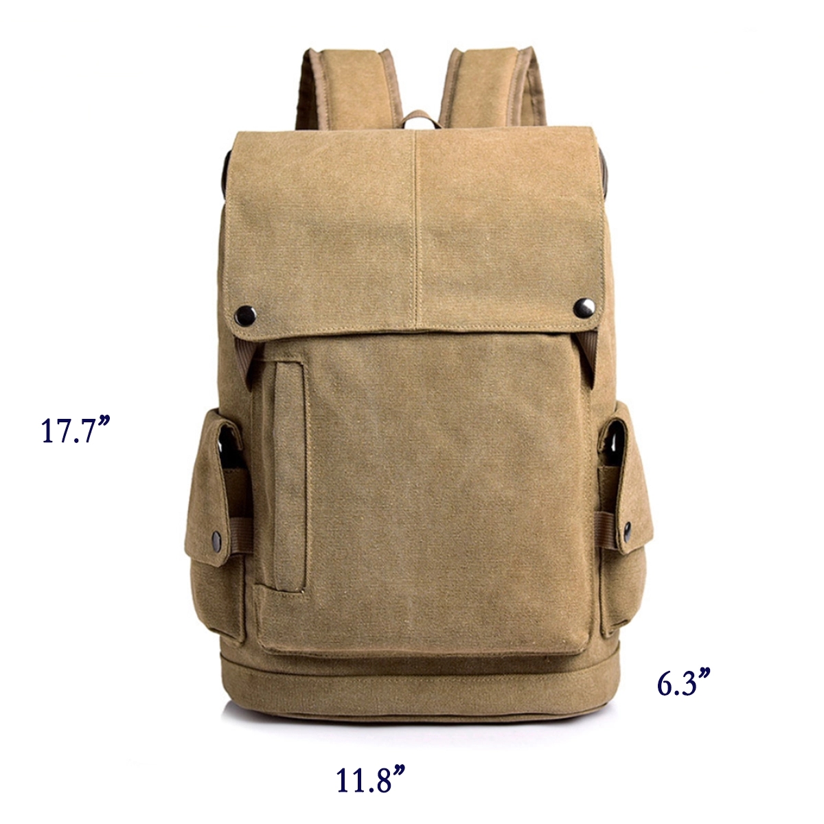 Vintage Canvas Backpack 2