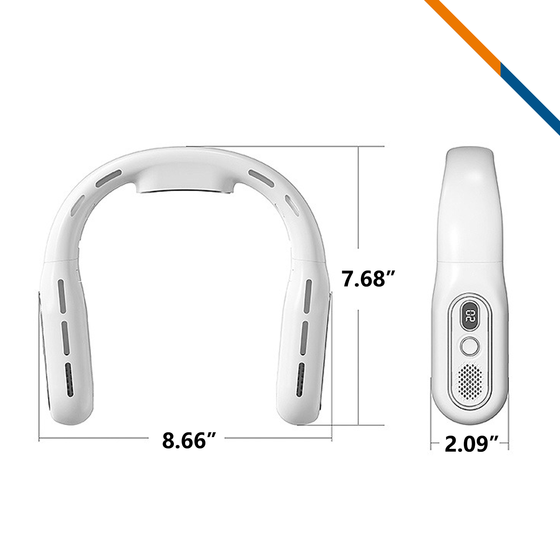 FlowNeck Foldable Bladeless Neck Fan 2