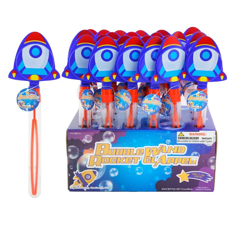 Bubble Wand Rocket Clapper - 11.5" 1