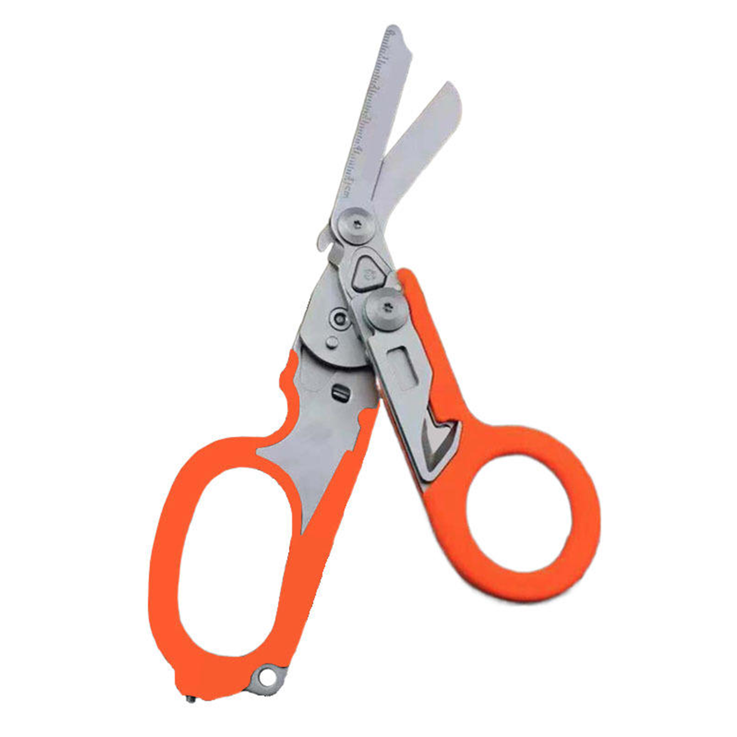 6 in 1 Stainless Steel Folding Scissors for Outdoor Survival 5
