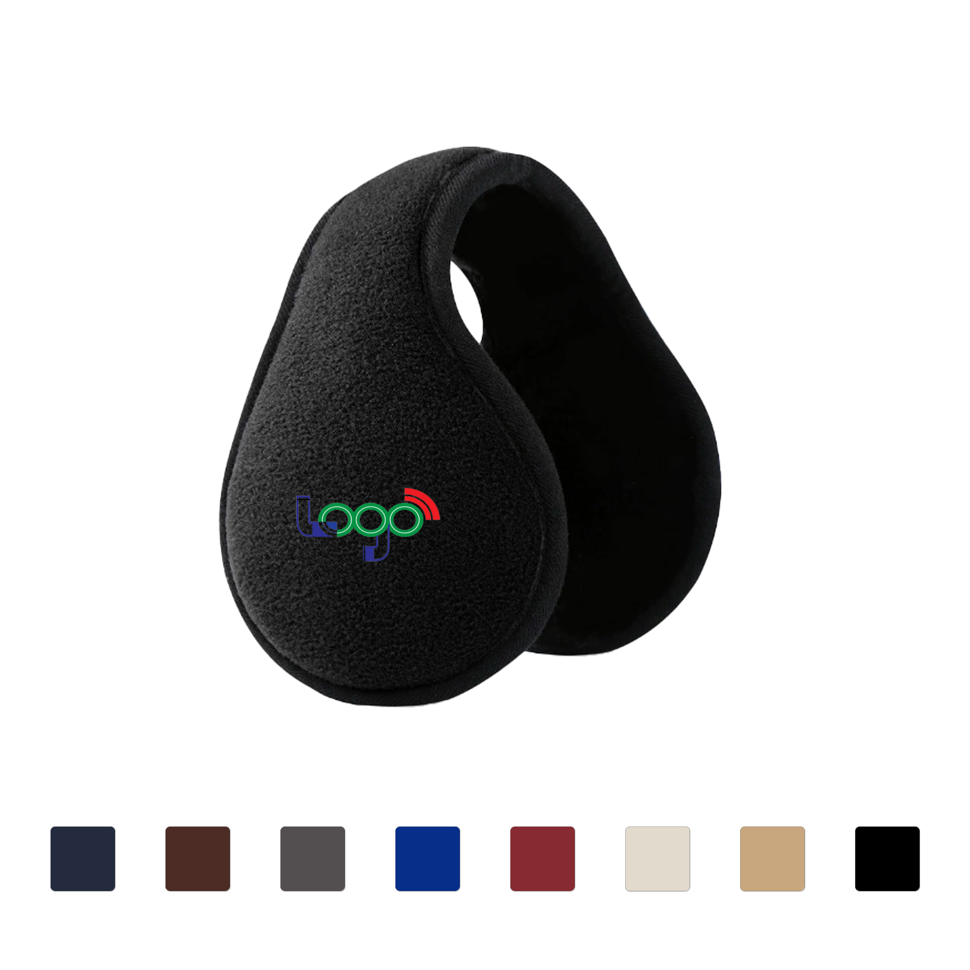 Foldable Winter Ear Warmers with Plush Lining 2