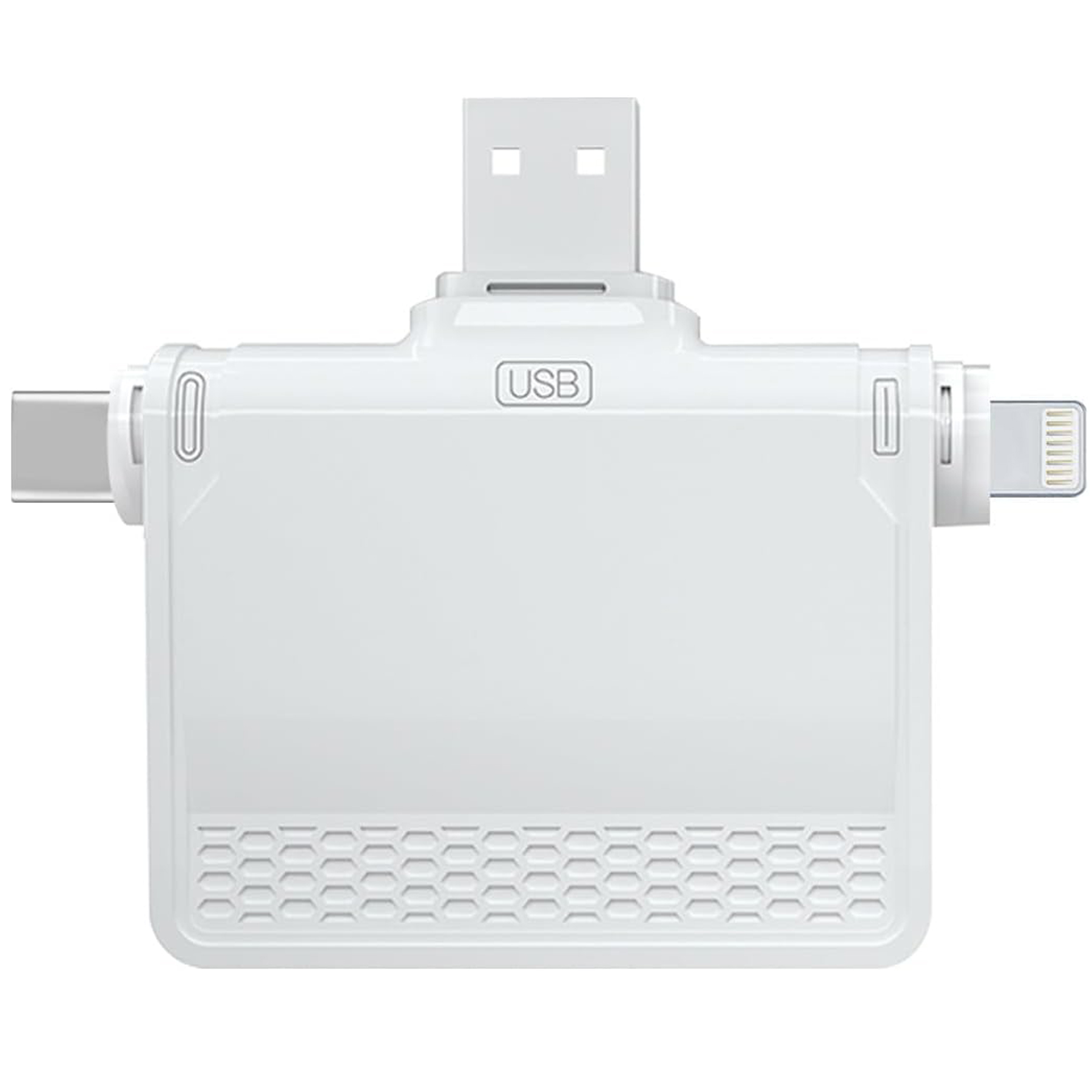 4-in-1 Multi-Function Card Reader for iOS and Android 5