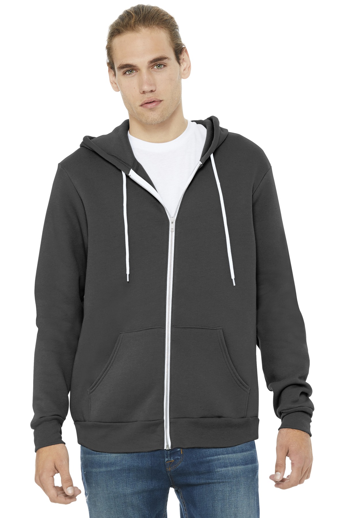 BELLA+CANVAS® Unisex Sponge Fleece Full-Zip Hoodie 35
