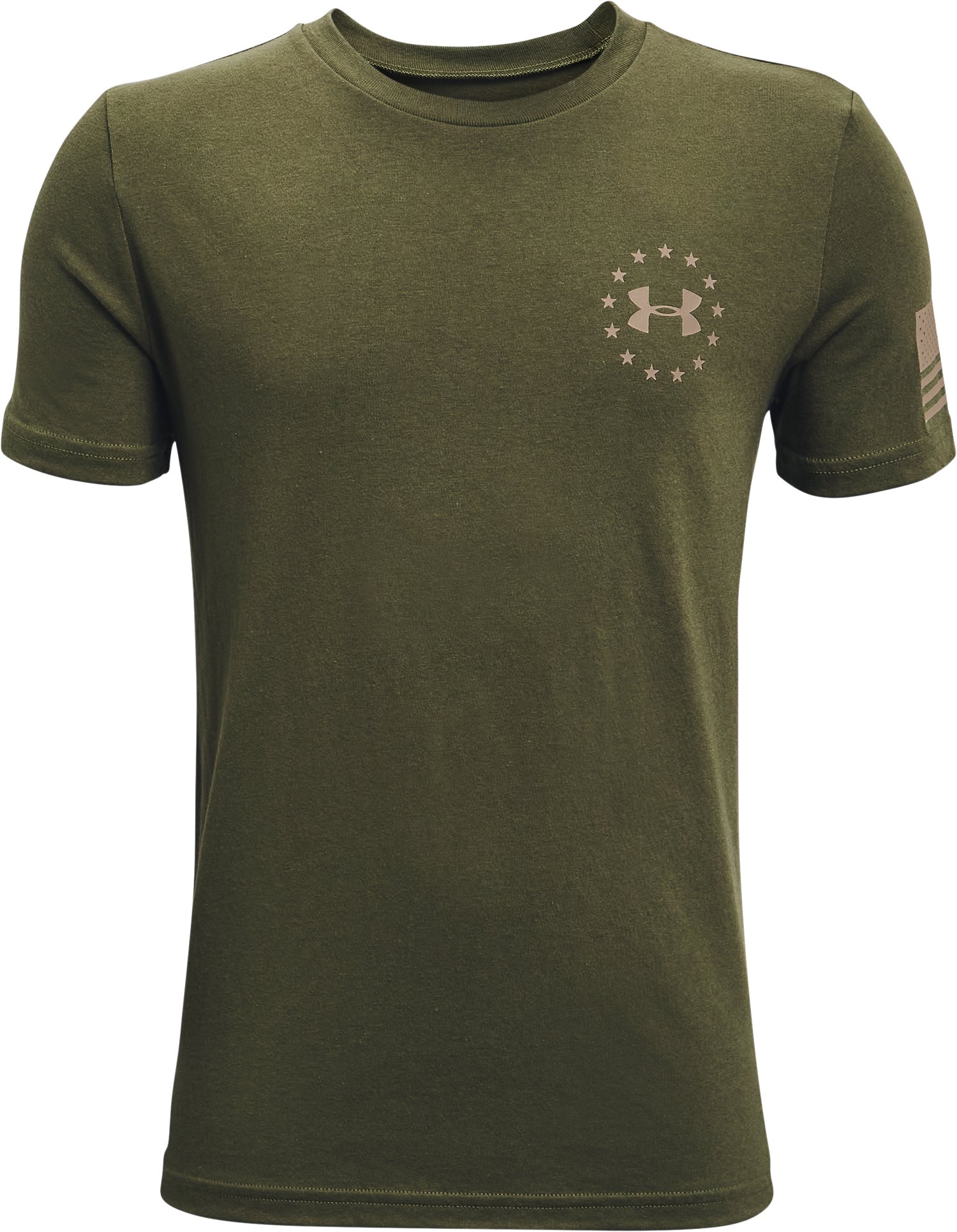 Boys' UA Freedom Flag T-Shirt 4