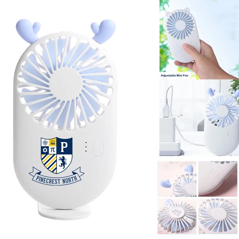 Rechargeable Portable Handheld USB Fan 2