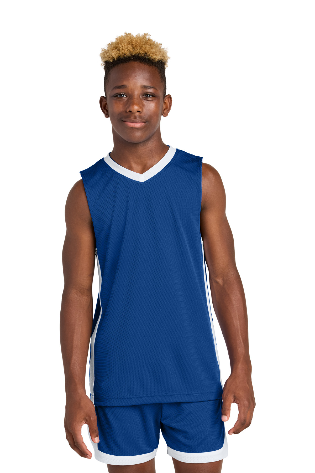 Sport-Tek Youth Rival Basketball Rev Jersey YST900 11