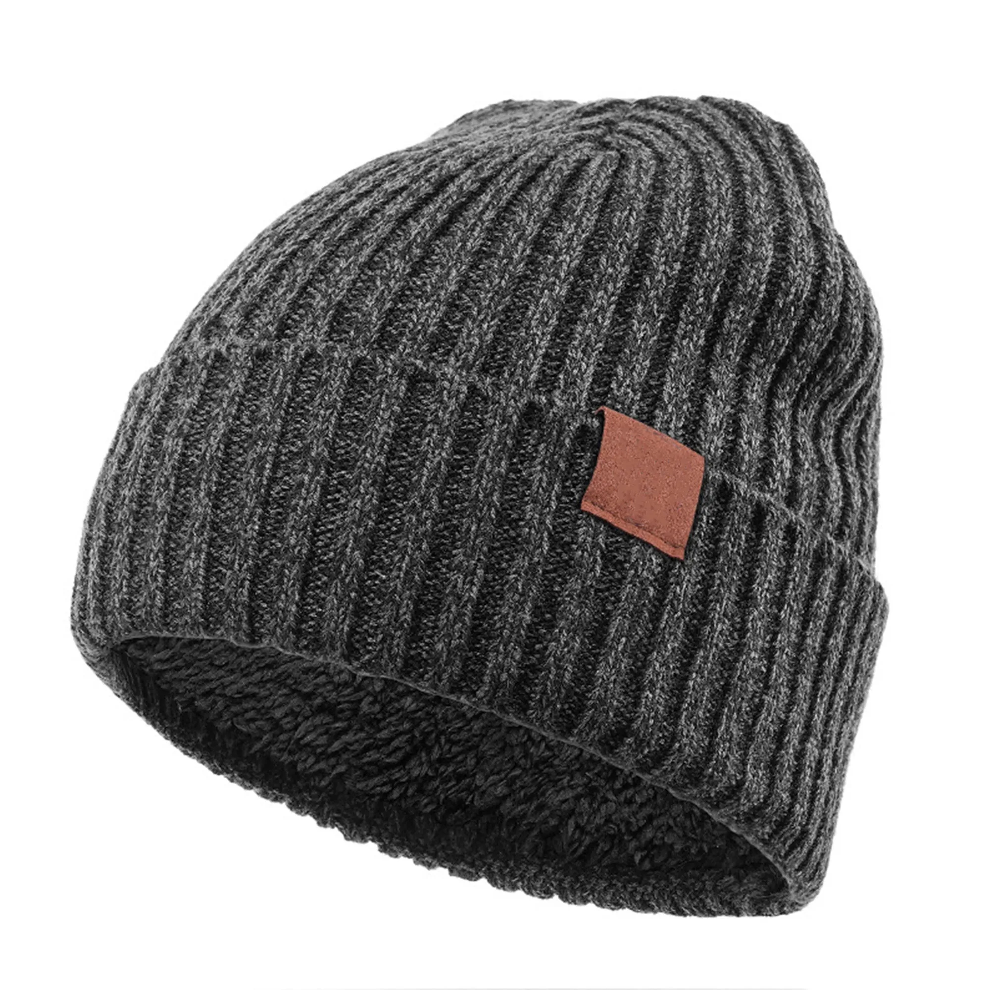 Warm Knitted Beanie Hat 1